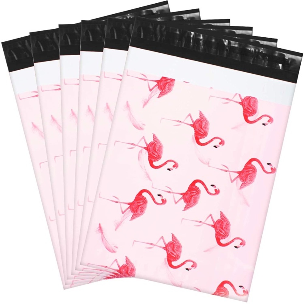 Flamingo poly mailer